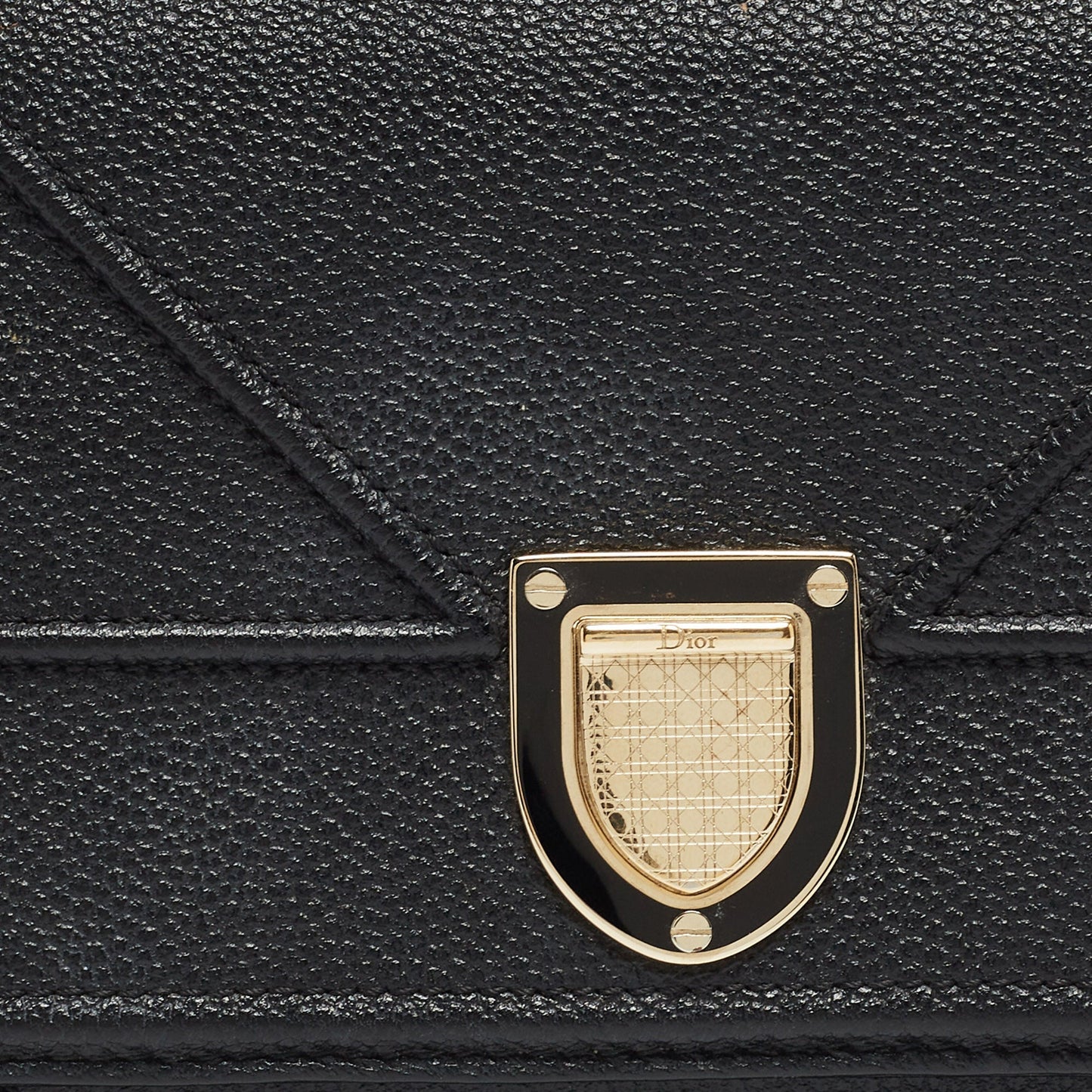 Dior  Leather Diorama Wallet