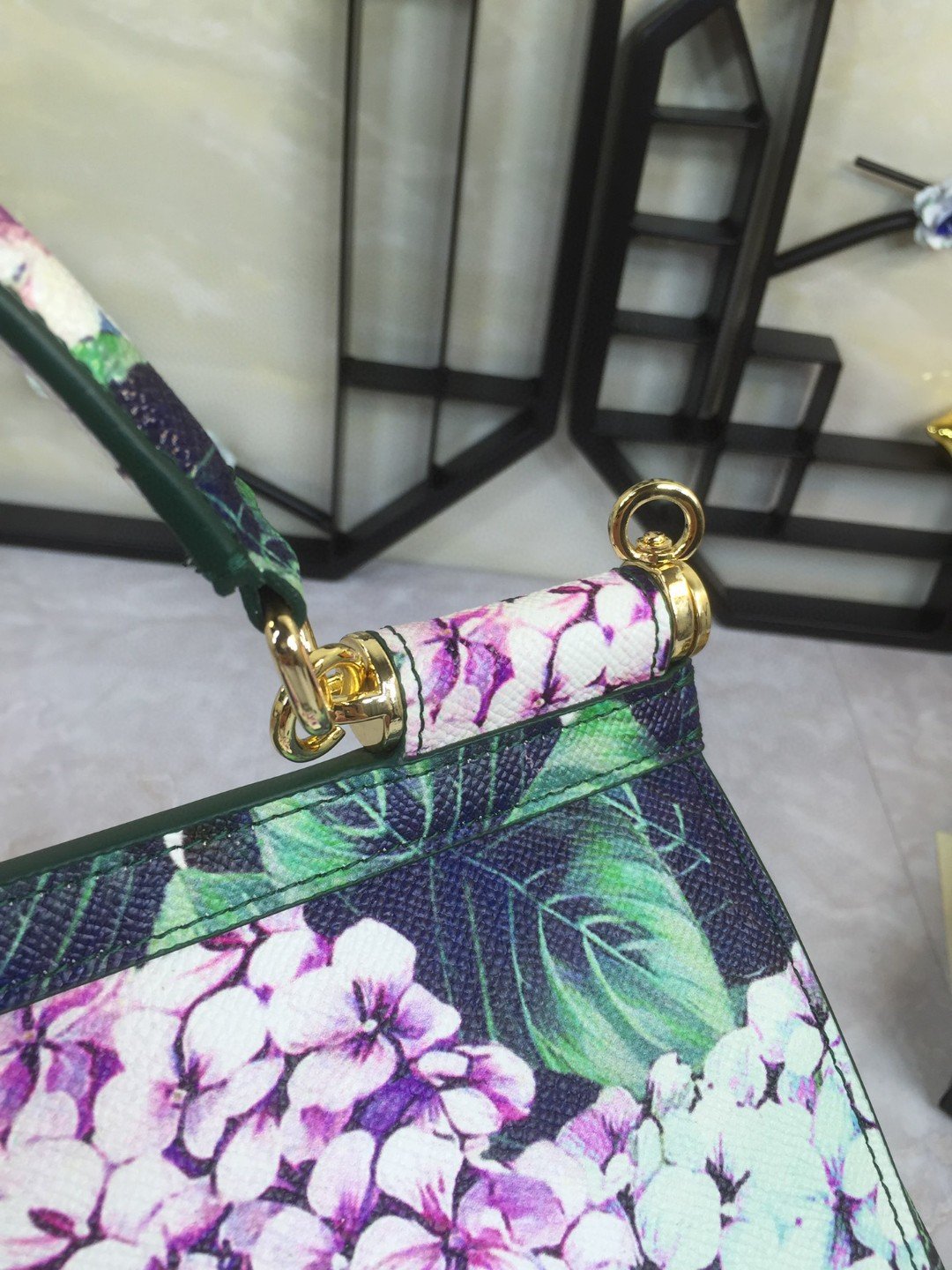 GLAMI 90s Sicily Bag With Logo Print Multicolor For Women 10.2in/26cm GLAMI