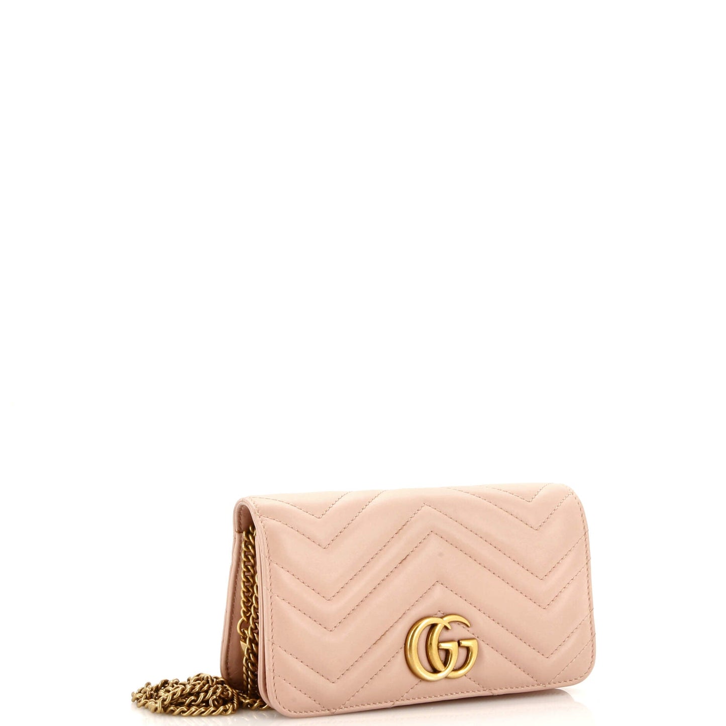 GG Marmont Chain Flap Bag Matelasse Leather Mini