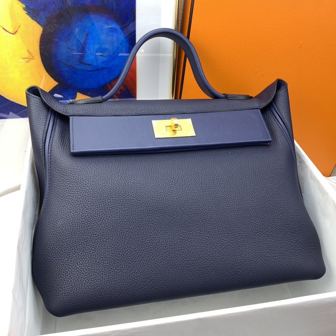 GLAMI 24/24 Evercolor Swift Navy Blue For Women, Handbags, Shoulder Bag 11.4in/29cm
