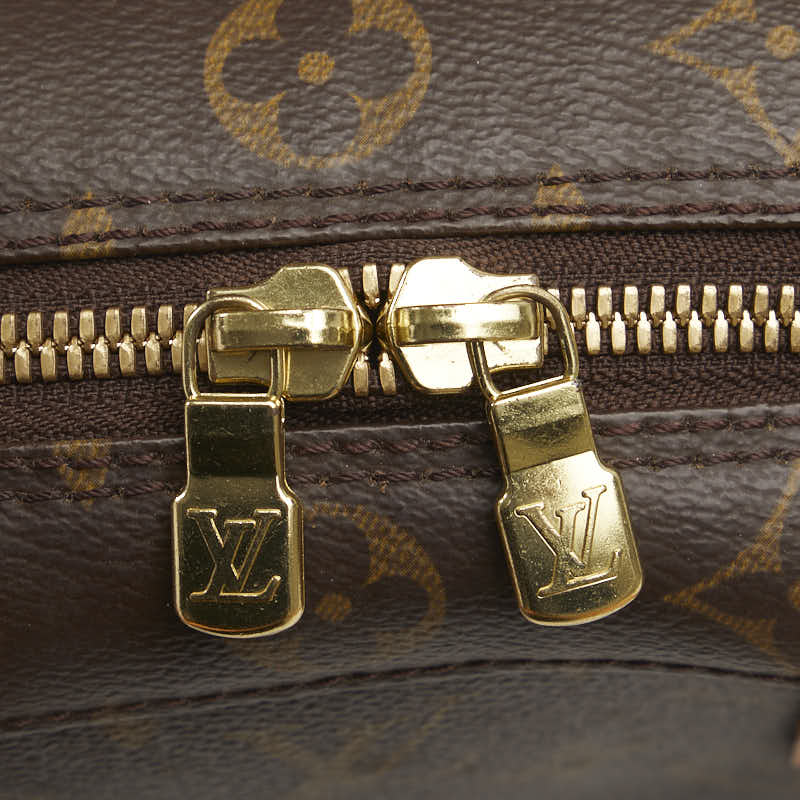 Louis Vuitton Monogram Spontaneous Handbag Shoulder Bag 2WAY M47500 Brown PVC Leather  Louis Vuitton