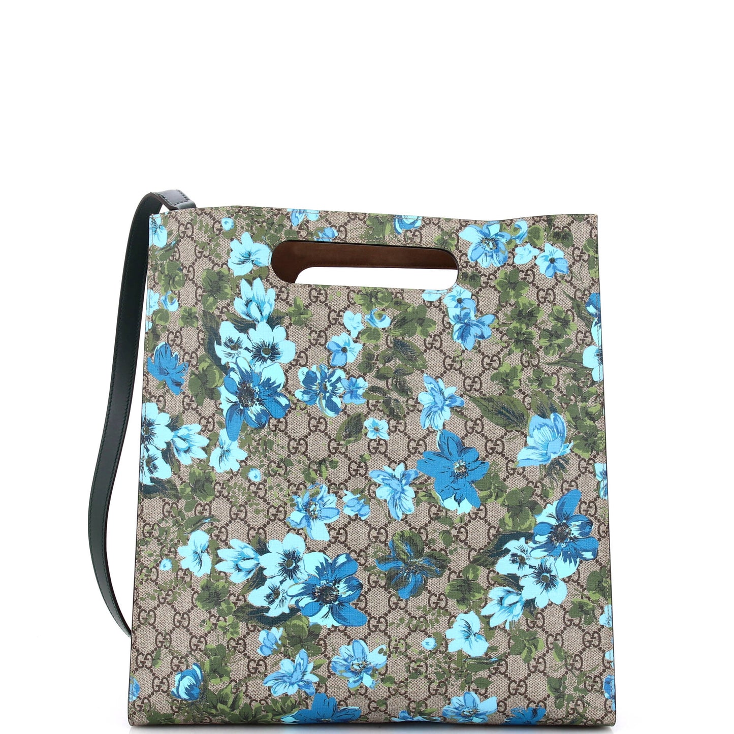XL Tote Embroidered Printed GG Coated Canvas Medium