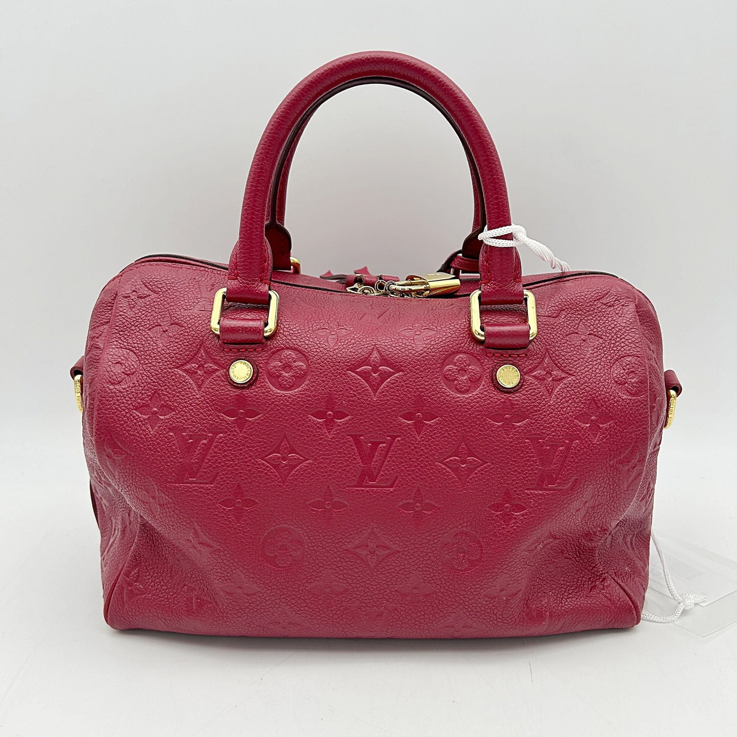 GLM-Monogram Empreinte Speedy Bandouliere 25 - Burgundy Handle Bags, Handbags LA29587