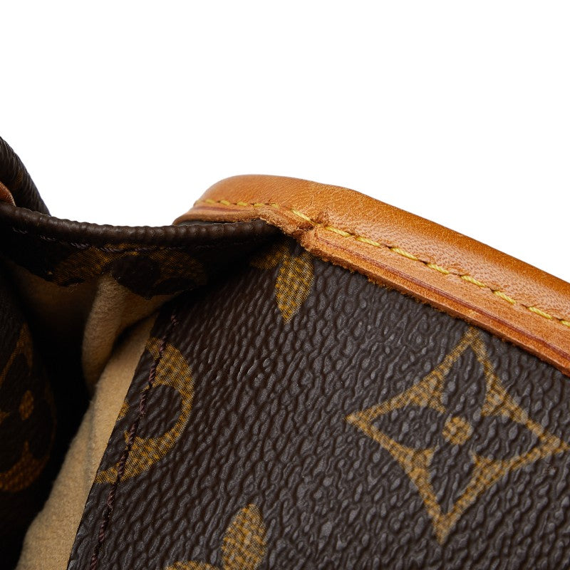 Louis Vuitton Monogram M53380 Handbag PVC/Leather Brown