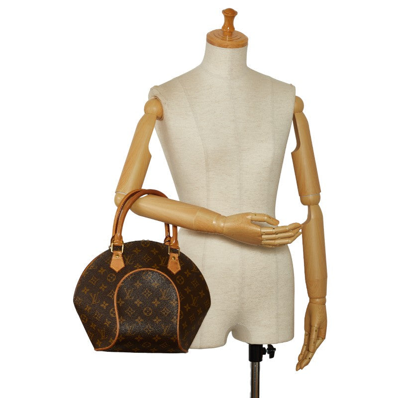 Louis Vuitton Monogram Elipse PM Handbag M51127 Brown PVC Leather  Louis Vuitton