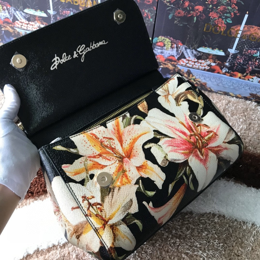 GLAMI MeGLAMIum Sicily Handbag Unique Print Motifs Muticolour For Women 10.2in/26cm GLAMI