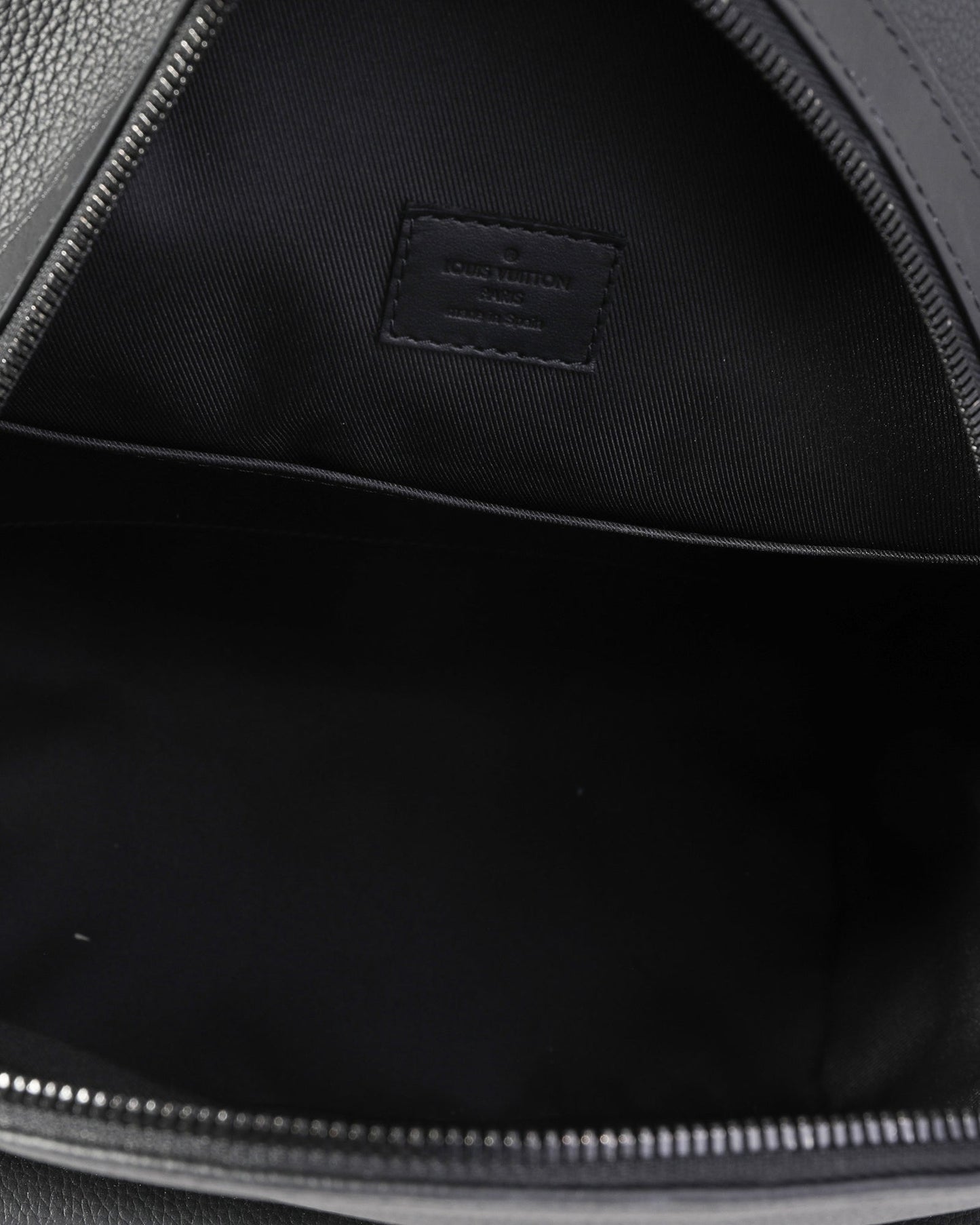 Louis Vuitton Black Aerogram Leather New Backpack