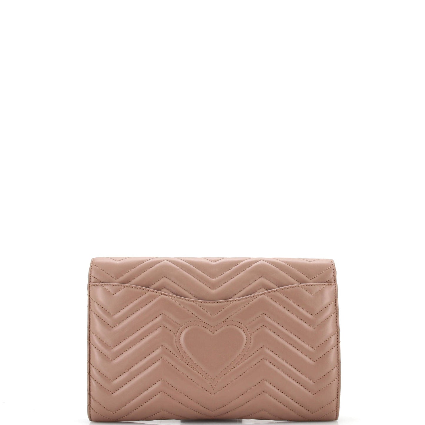 GG Marmont Flap Clutch Matelasse Leather