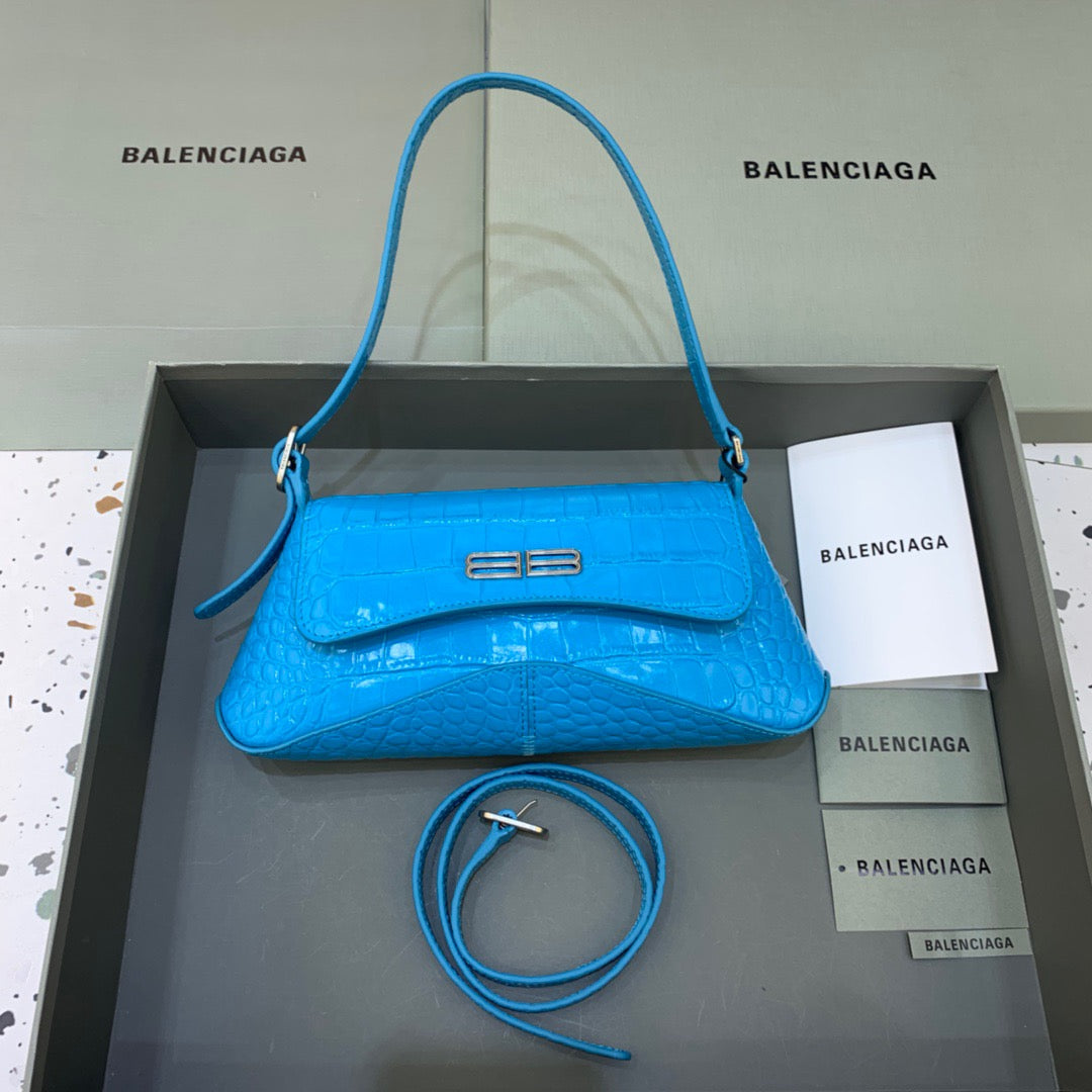 Balen XX Small GlamIap Bag Box Blue, For Women,  Bags 10.6in/27cm 6956452108Y4624