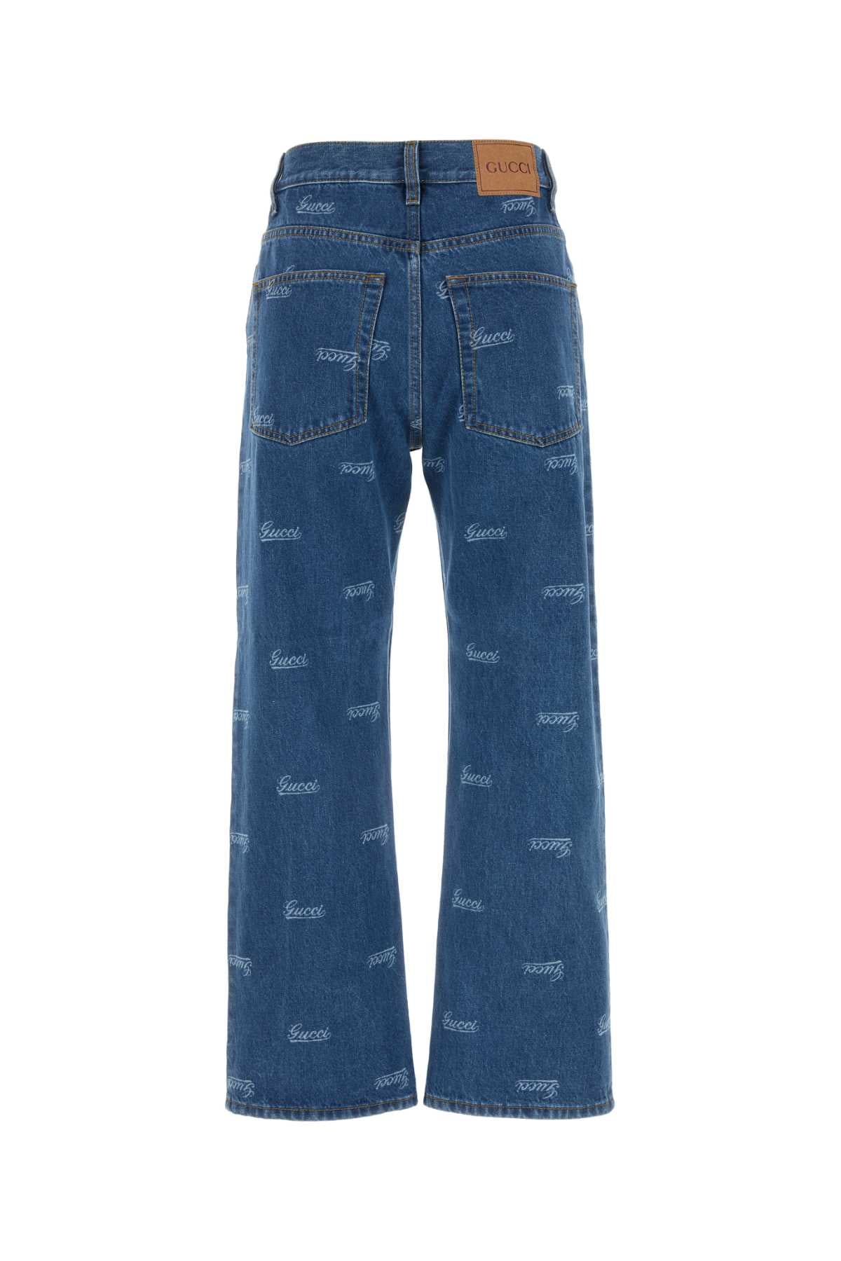 GUCCI Printed Denim Jeans for Women - Seasonal Style