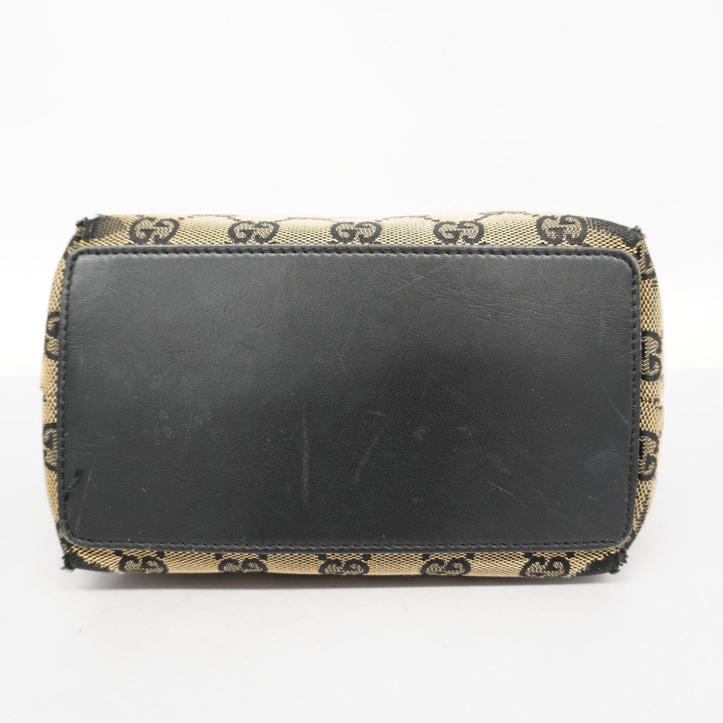 GUCCI  GG Canvas Tote Bag 002 1099 Women's GG Canvas Handbag,Tote Bag Black