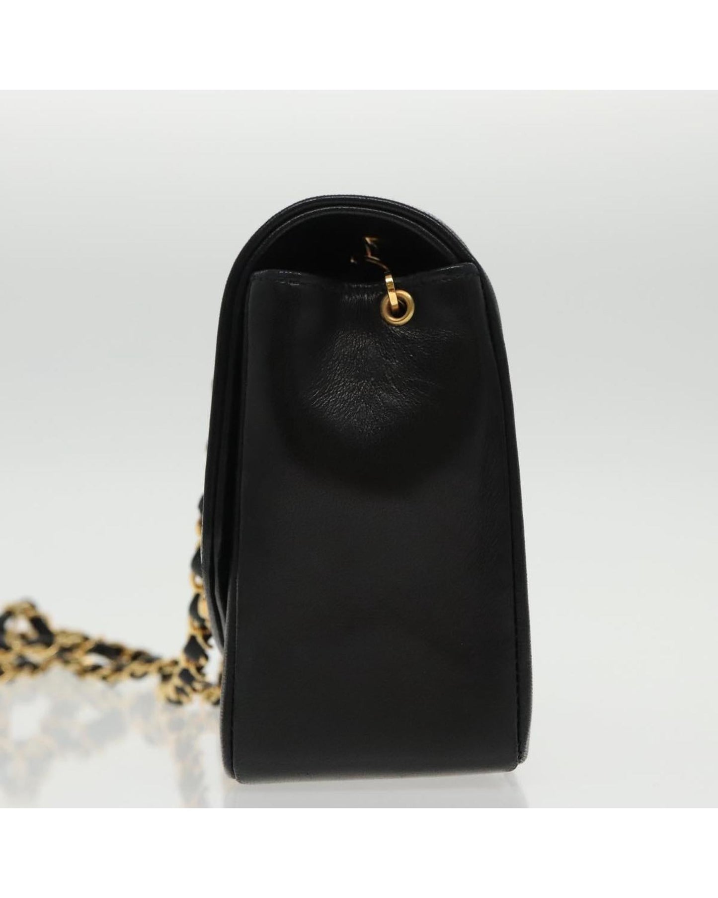 CHANEL Chanel Quilted Lambskin Leather Shoulder Bag