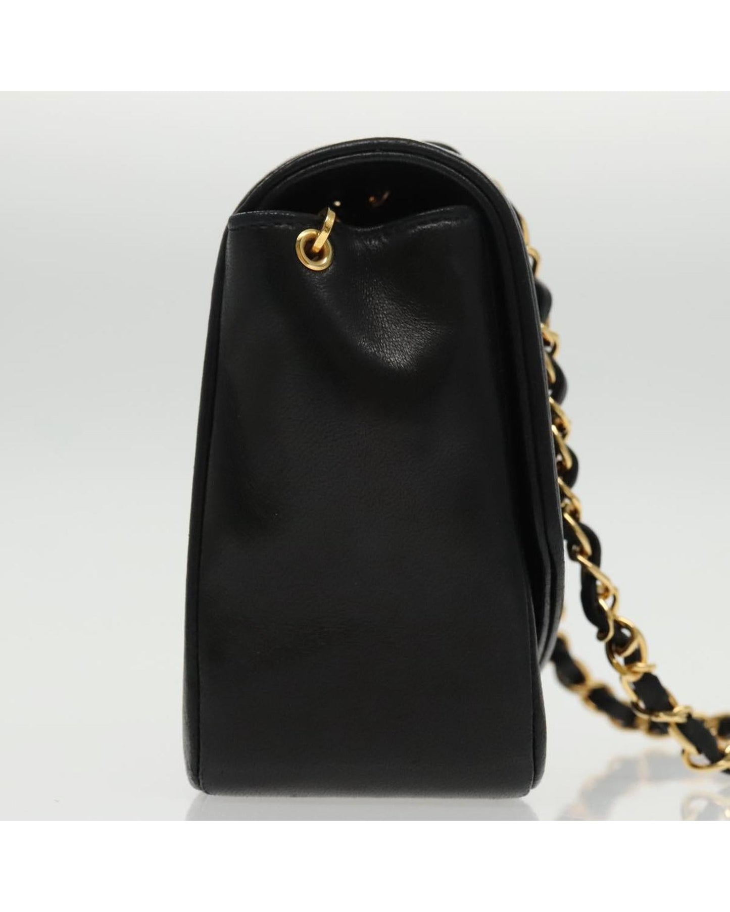 CHANEL Chanel Quilted Lambskin Leather Shoulder Bag
