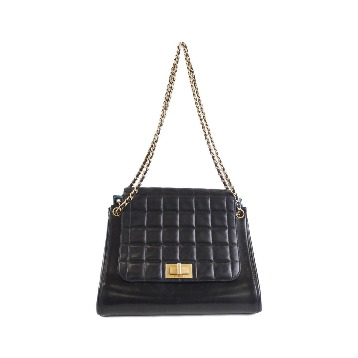 Chanel Quilted Lambskin Leather Chain Bag