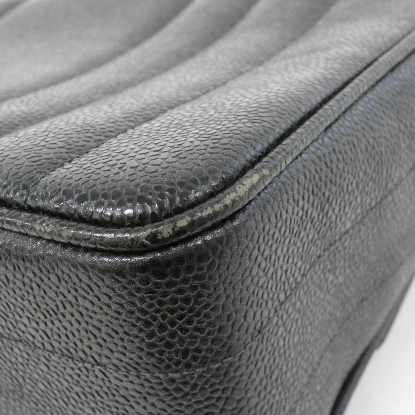 Chanel Caviar Leather TopHandle Handbag