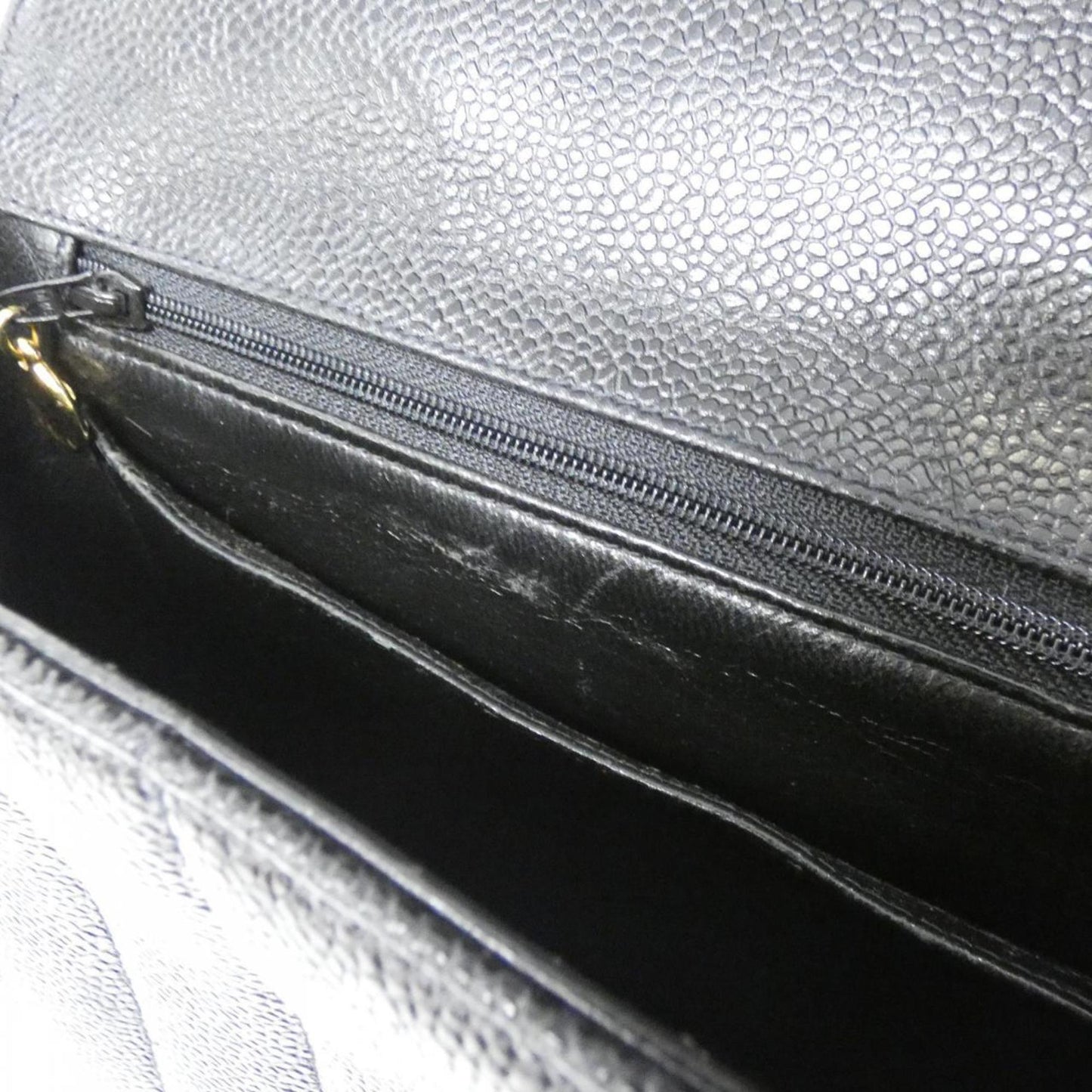 Chanel Caviar Leather TopHandle Handbag