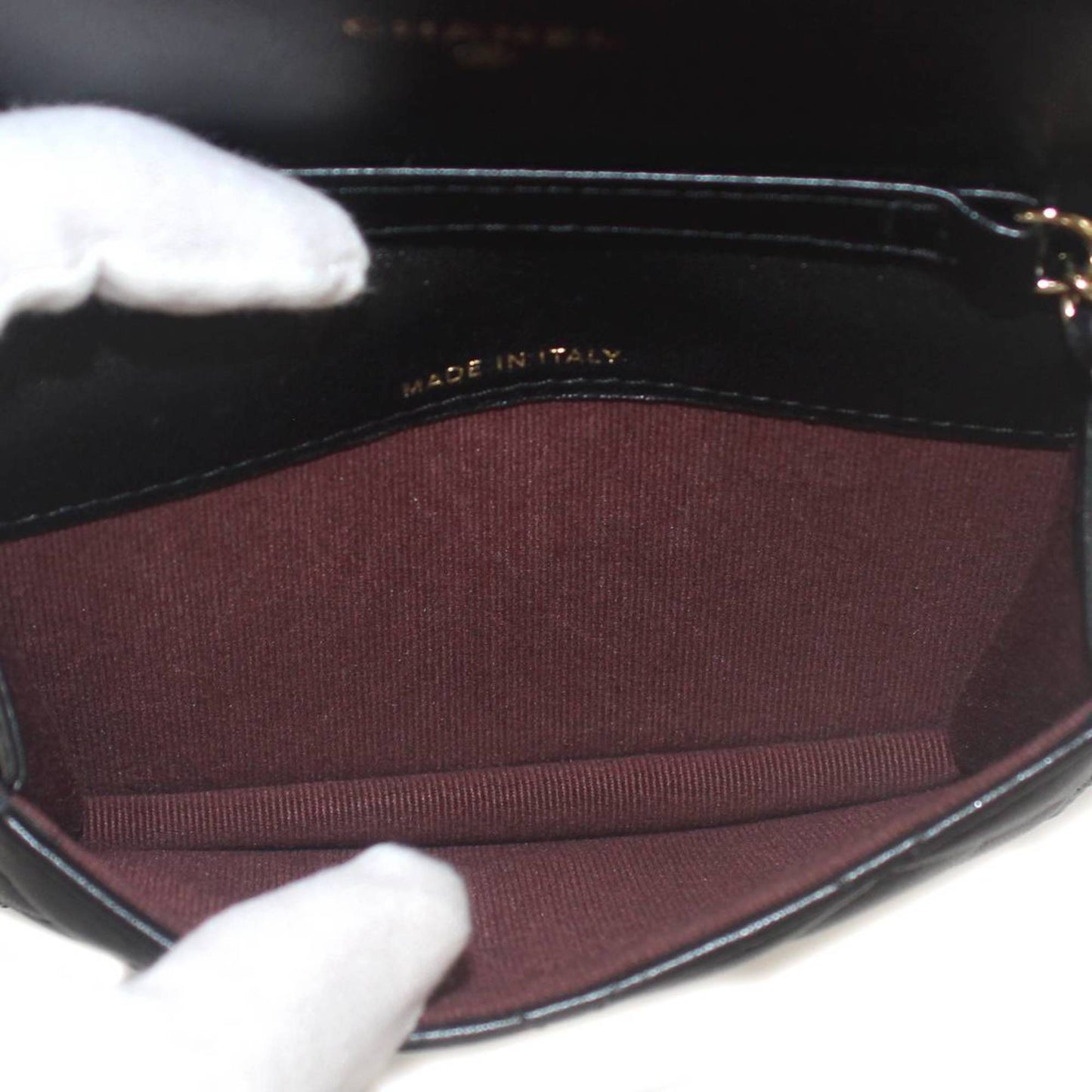 Chanel Chanel Quilted Lambskin Chain Bag