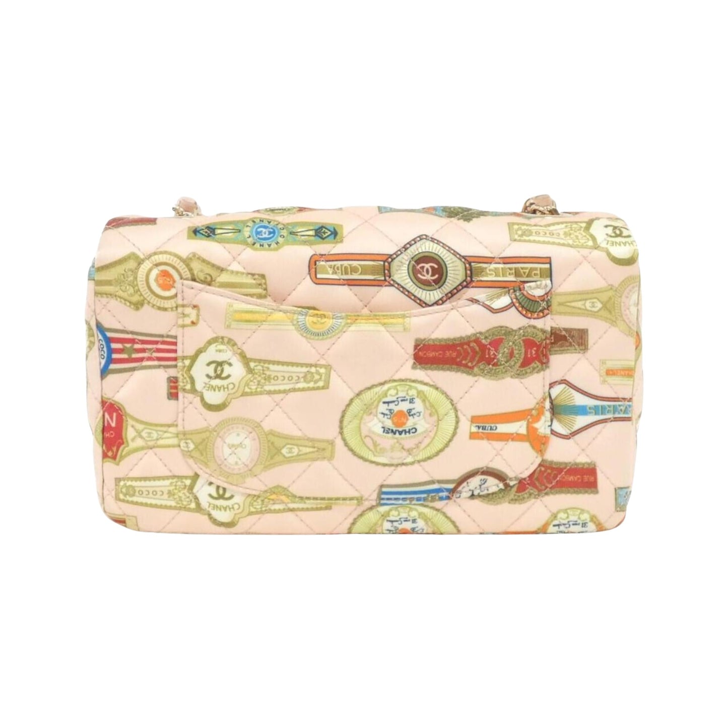 Chanel Classic Flap Cigar Print Quilted Bag