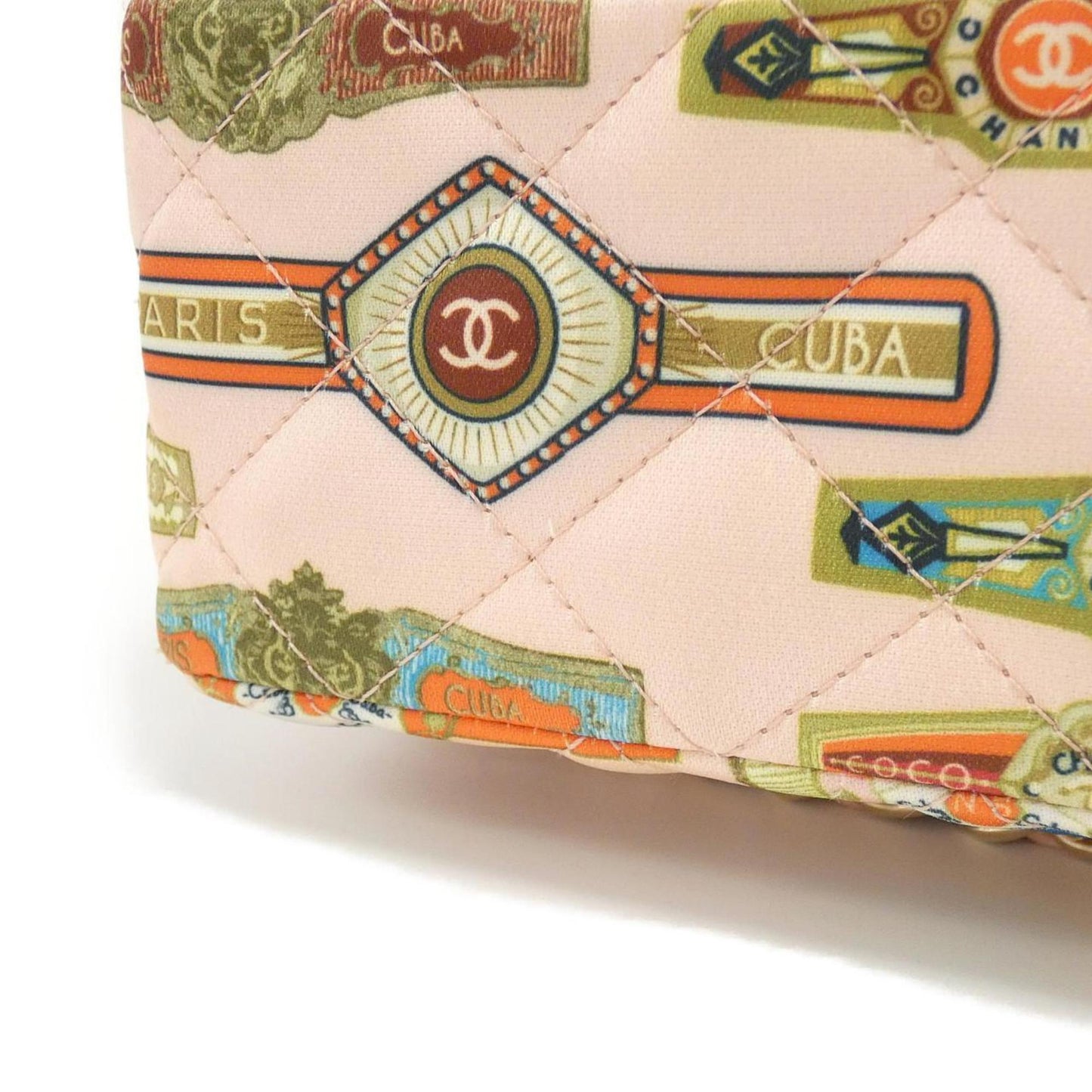 Chanel Classic Flap Cigar Print Quilted Bag