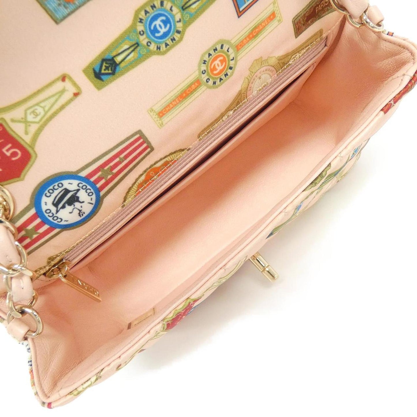 Chanel Classic Flap Cigar Print Quilted Bag