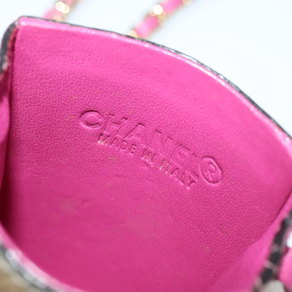Chanel Faux Fur Mini Bag with Metal Fittings