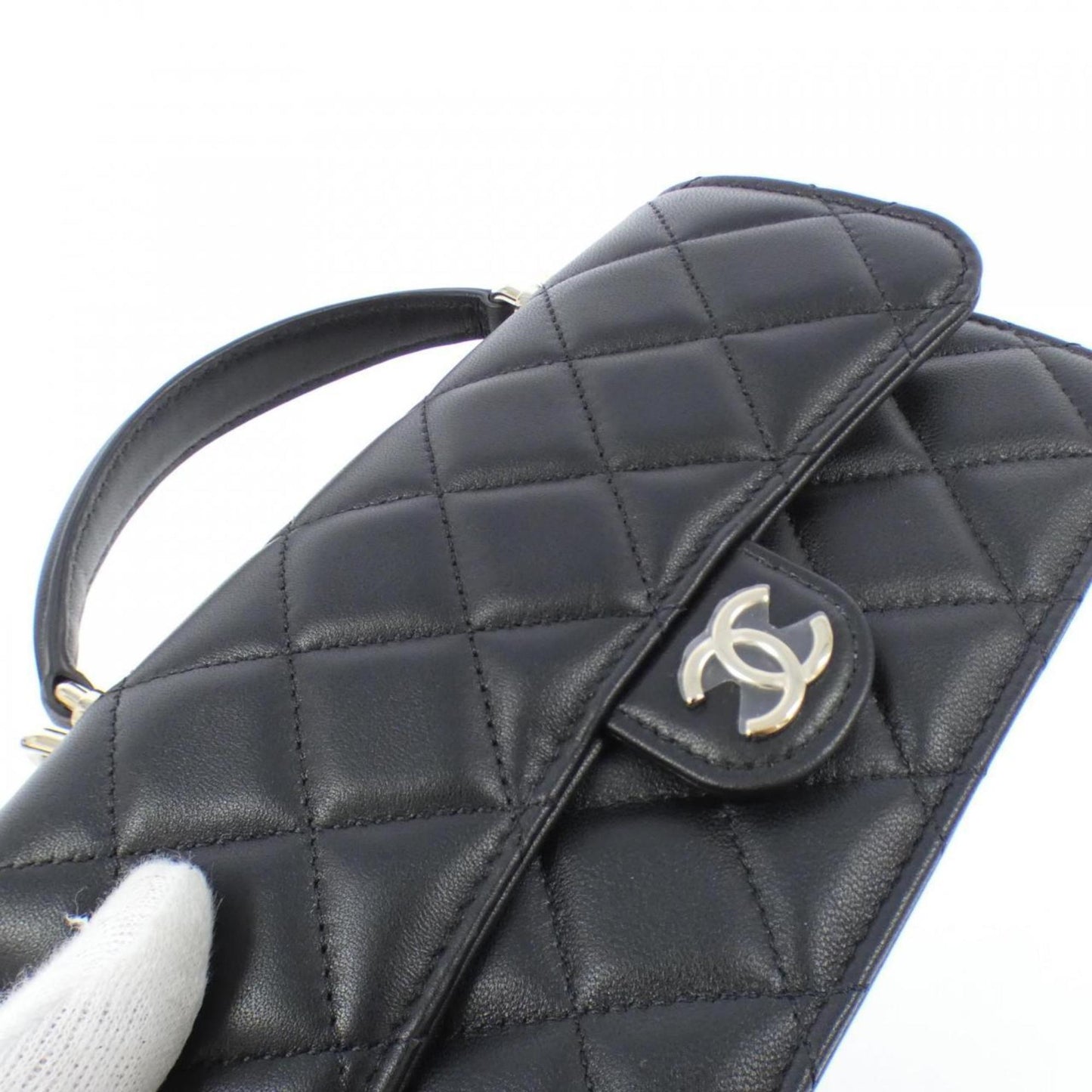 Chanel Chanel Quilted Lambskin Shoulder Bag