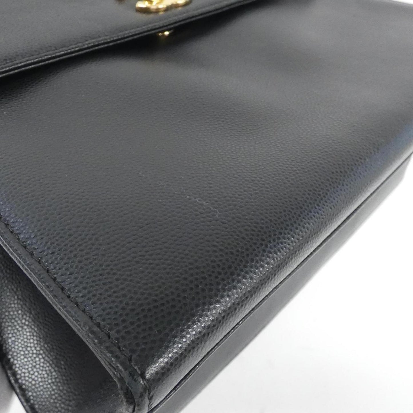 Chanel Twisted Strap Leather Shoulder Bag