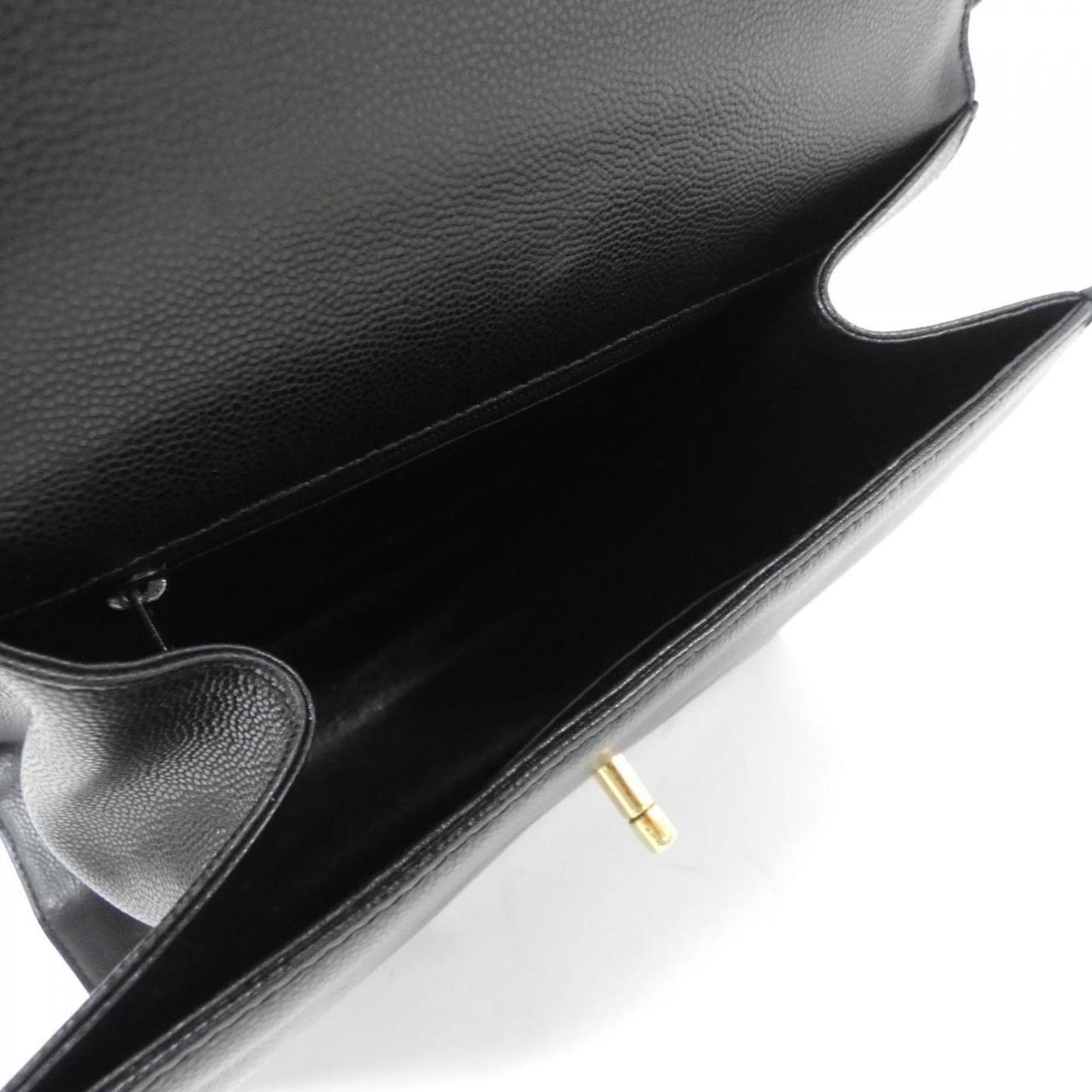 Chanel Twisted Strap Leather Shoulder Bag