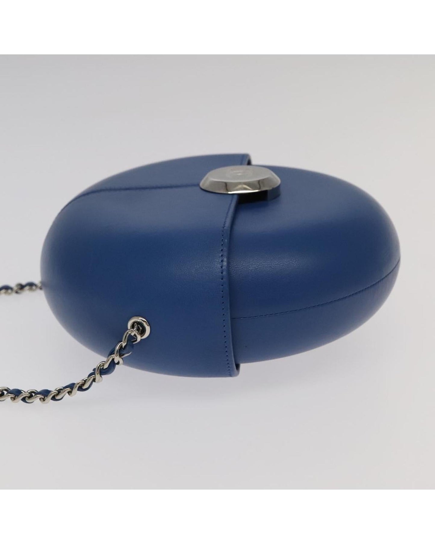 CHANEL Chain Shoulder Bag Lamb Skin CC Auth
