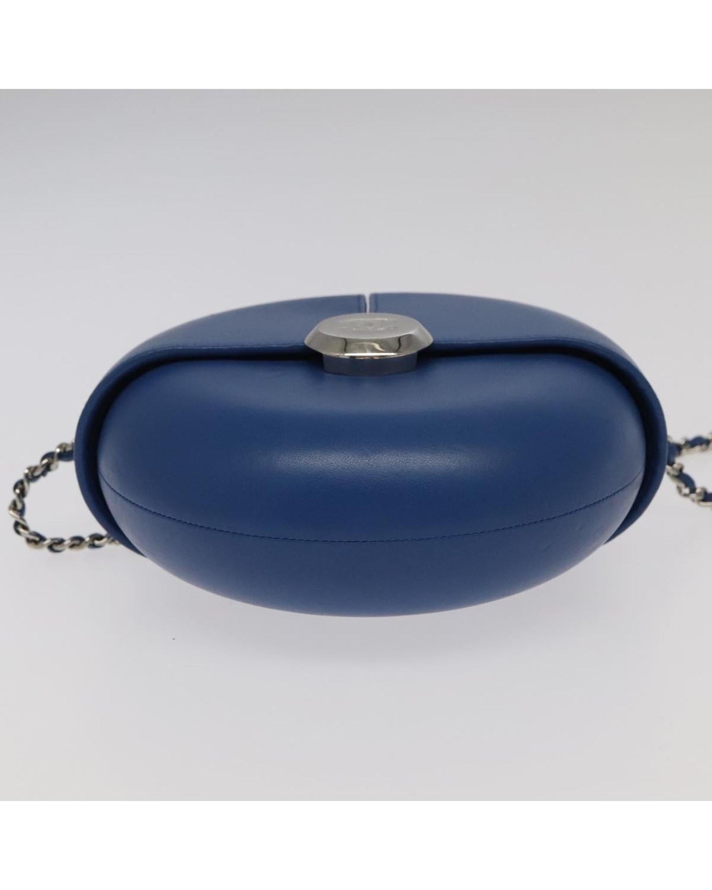 CHANEL Chain Shoulder Bag Lamb Skin CC Auth