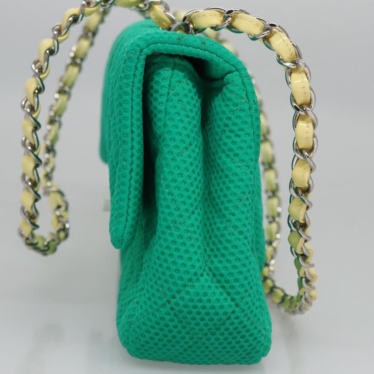 Chanel Cotton Shoulder Bag with  Card