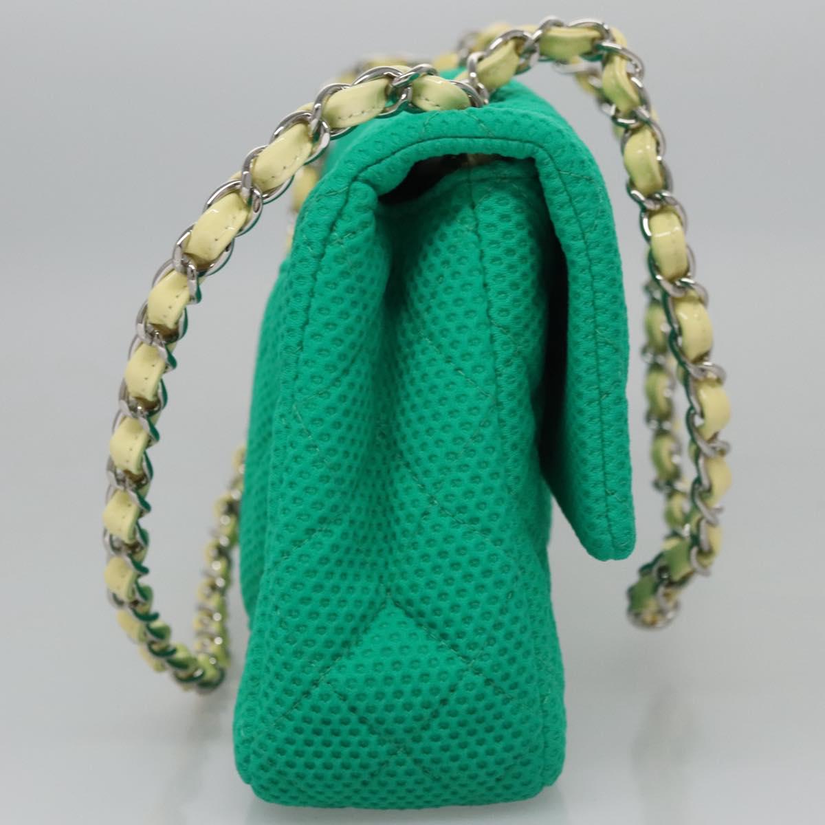 Chanel Cotton Shoulder Bag with  Card