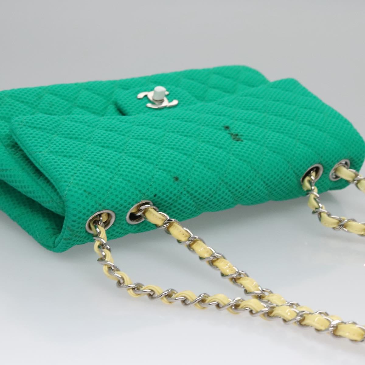 Chanel Cotton Shoulder Bag with  Card
