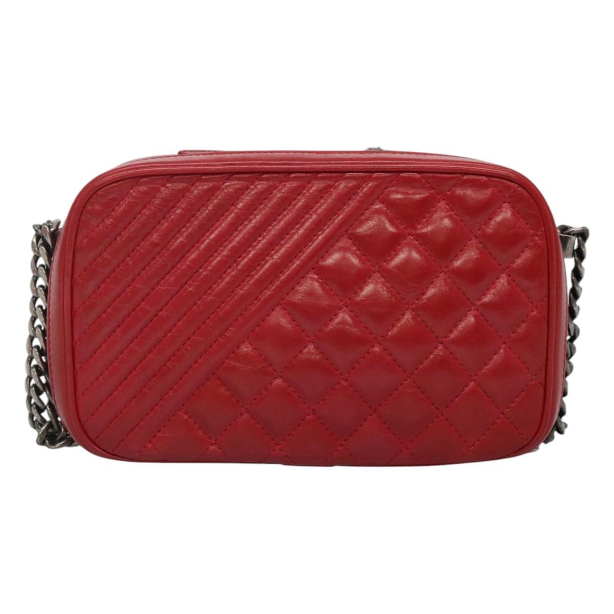 Chanel quilted leather crossbody bag