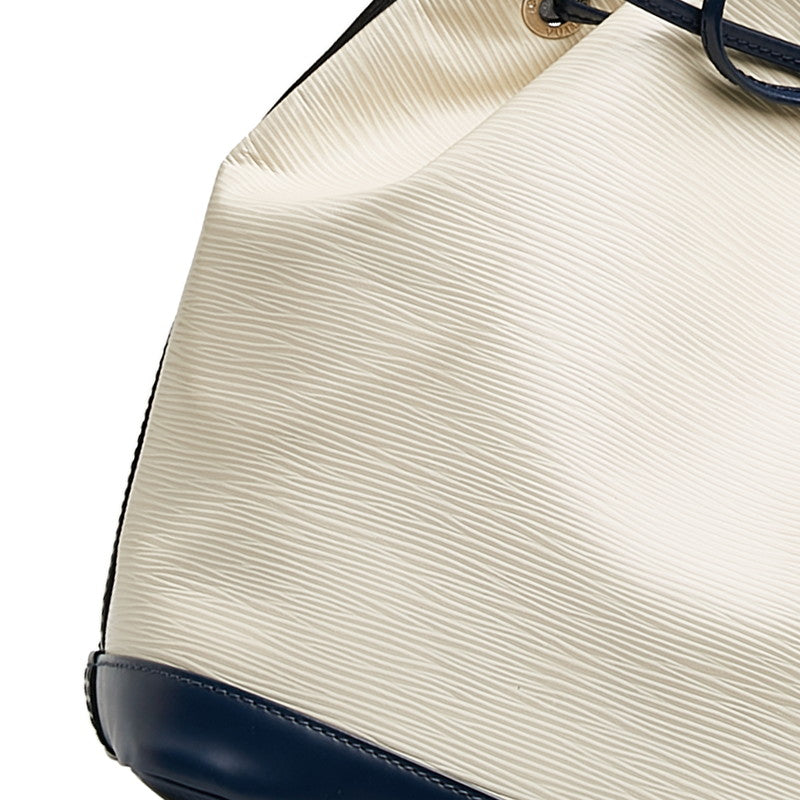 Louis Vuitton M40881 Ivory Navi Leather  Louis Vuitton