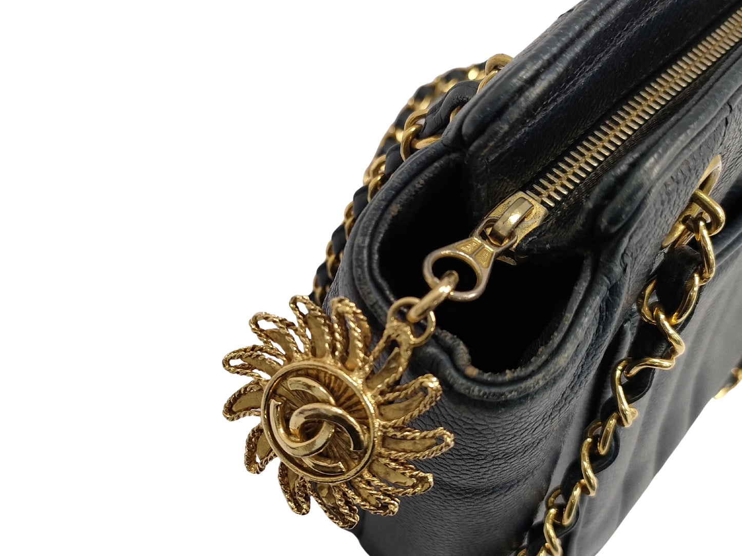 Chanel Chanel Quilted Leather Chain Bag