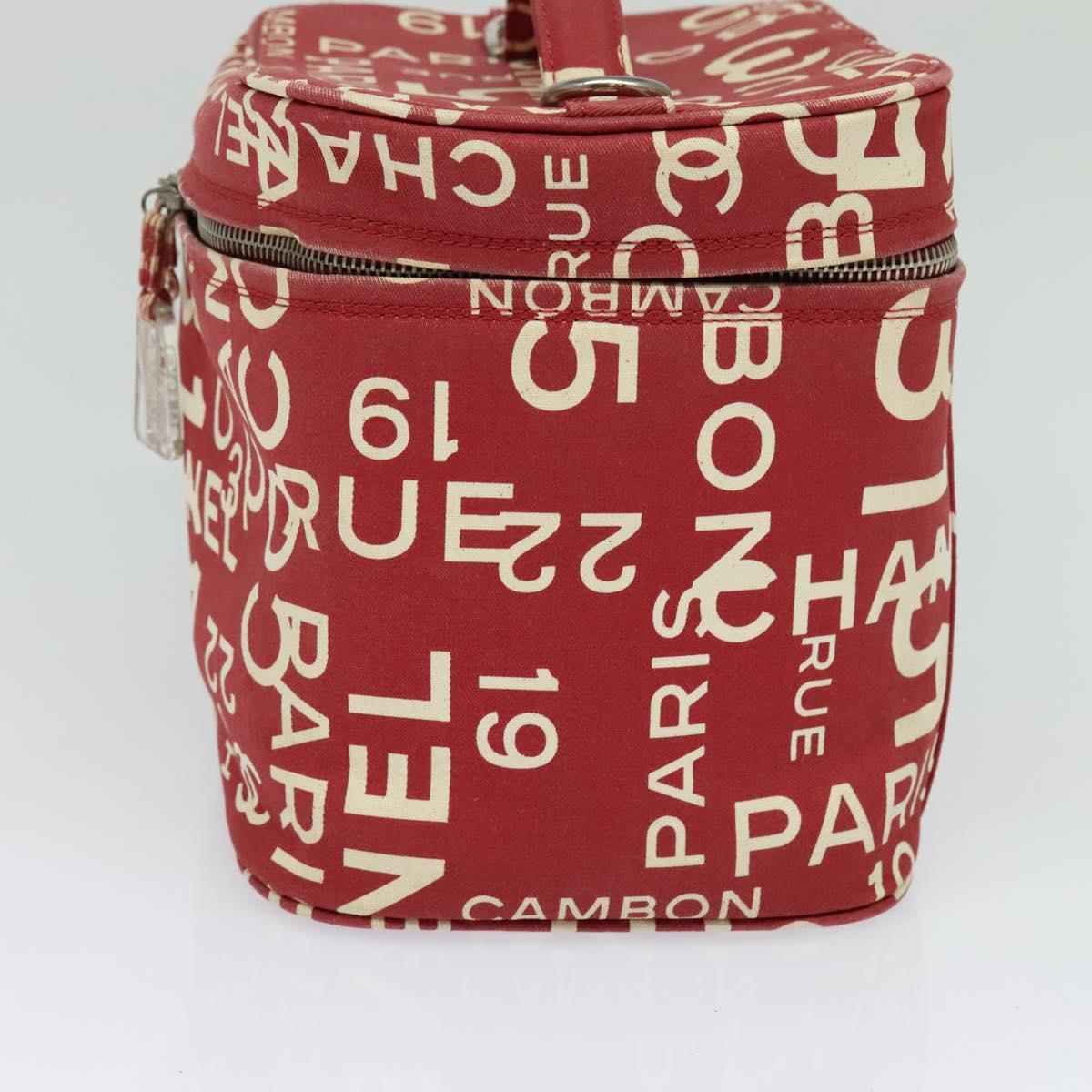 Chanel Canvas Vanity Bag in Good Condition