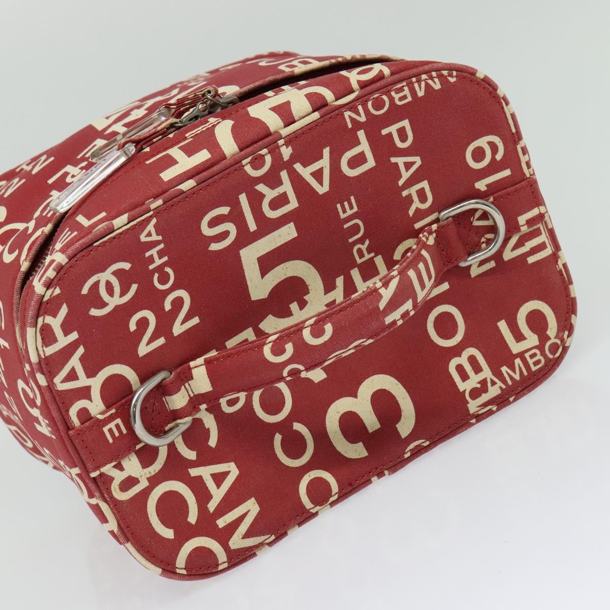 Chanel Canvas Vanity Bag in Good Condition