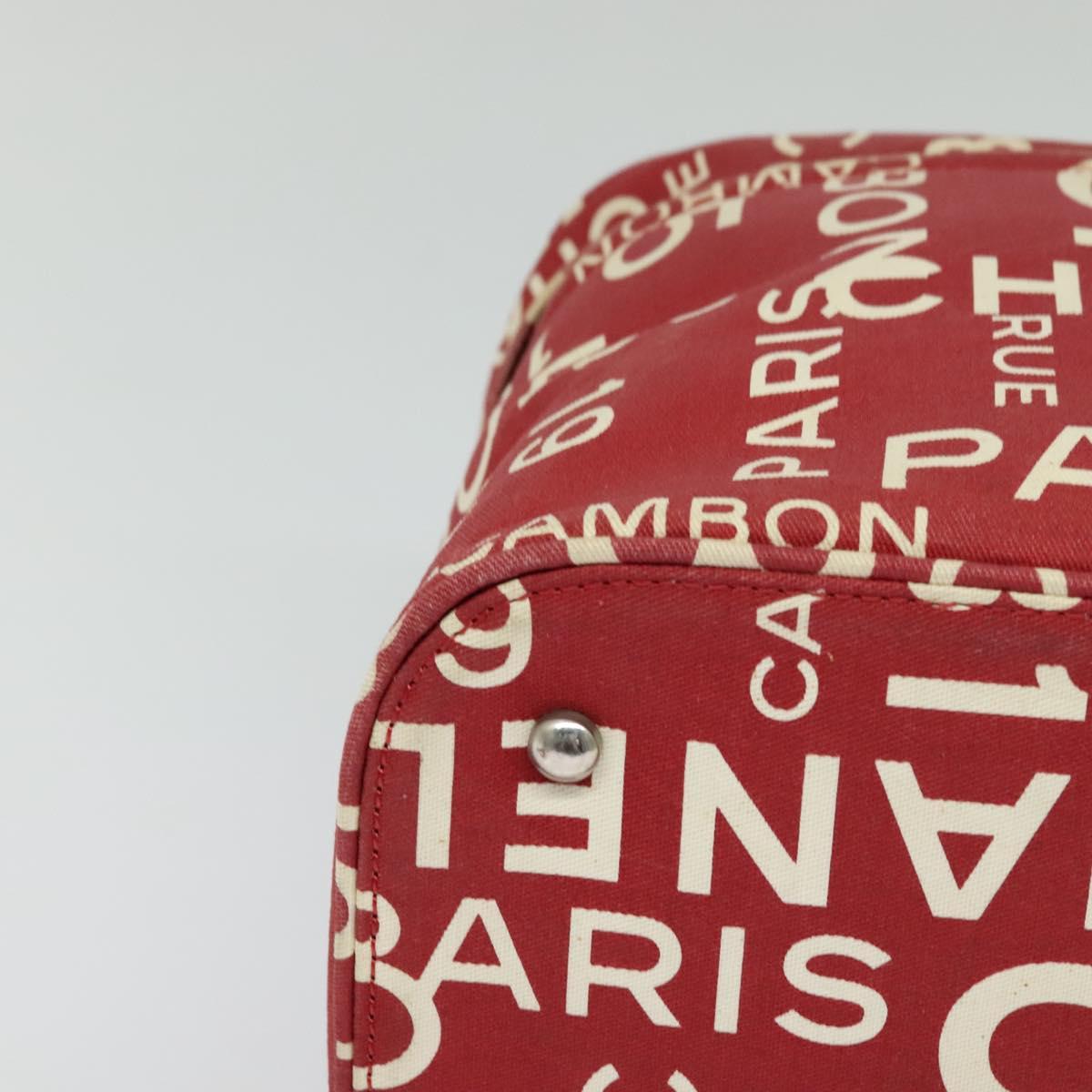 Chanel Canvas Vanity Bag in Good Condition