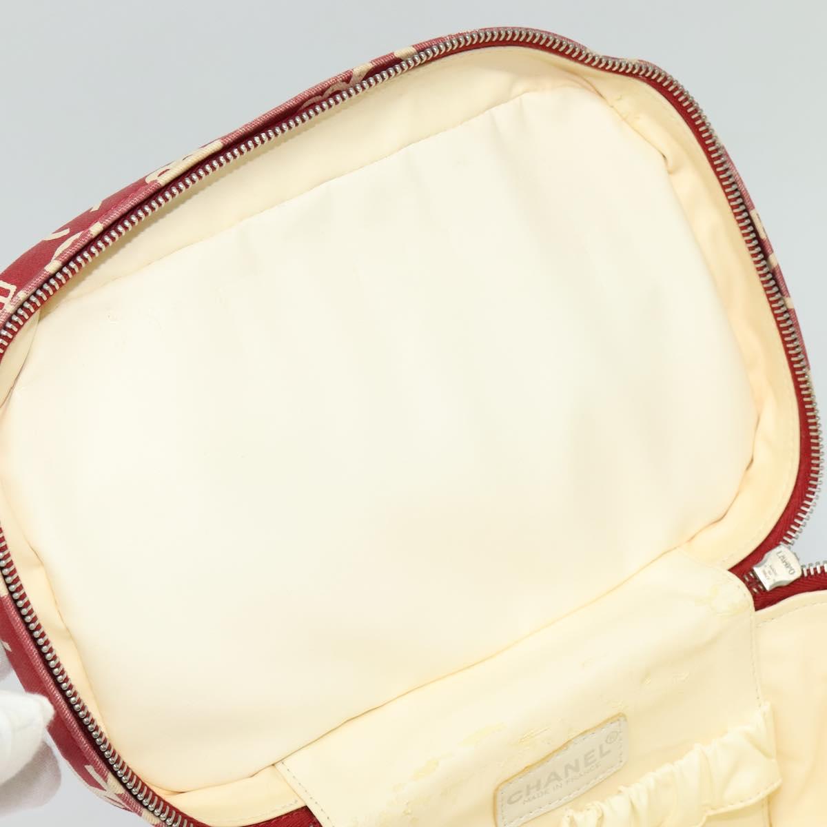Chanel Canvas Vanity Bag in Good Condition