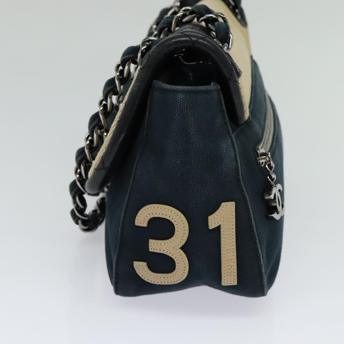 Chanel Mademoiselle Canvas Shoulder Bag