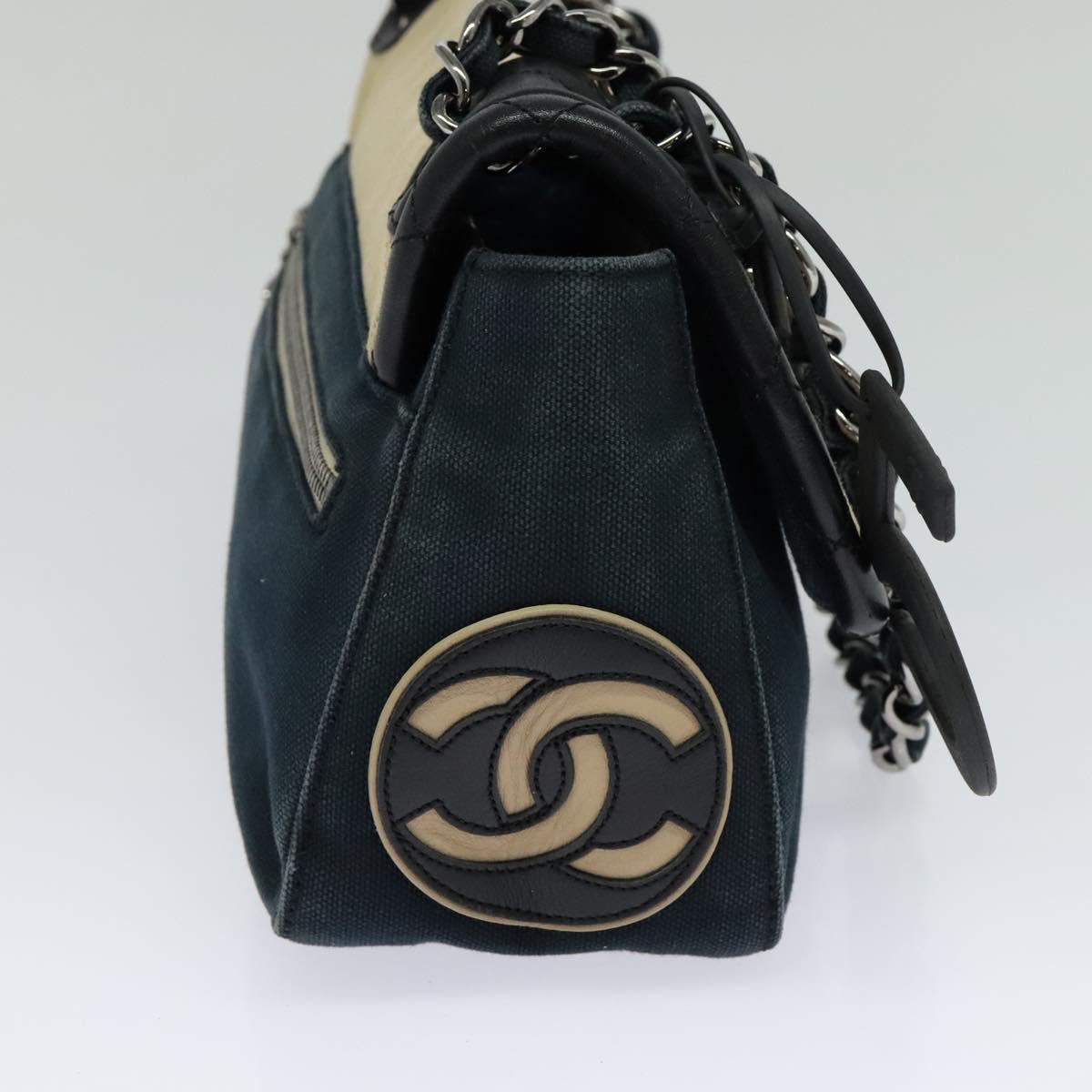 Chanel Mademoiselle Canvas Shoulder Bag