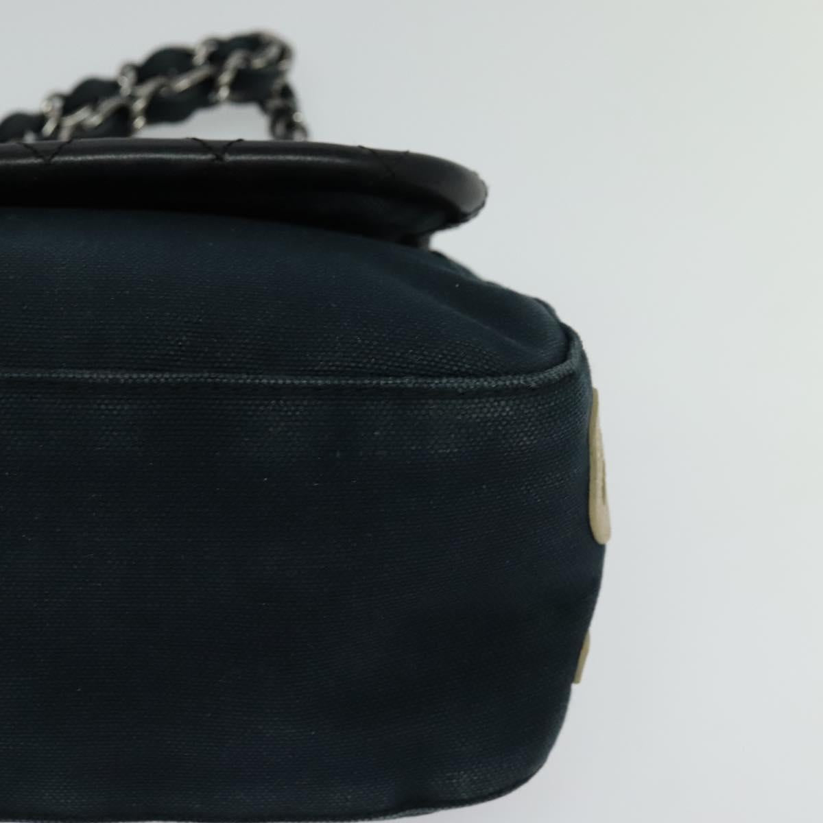 Chanel Mademoiselle Canvas Shoulder Bag