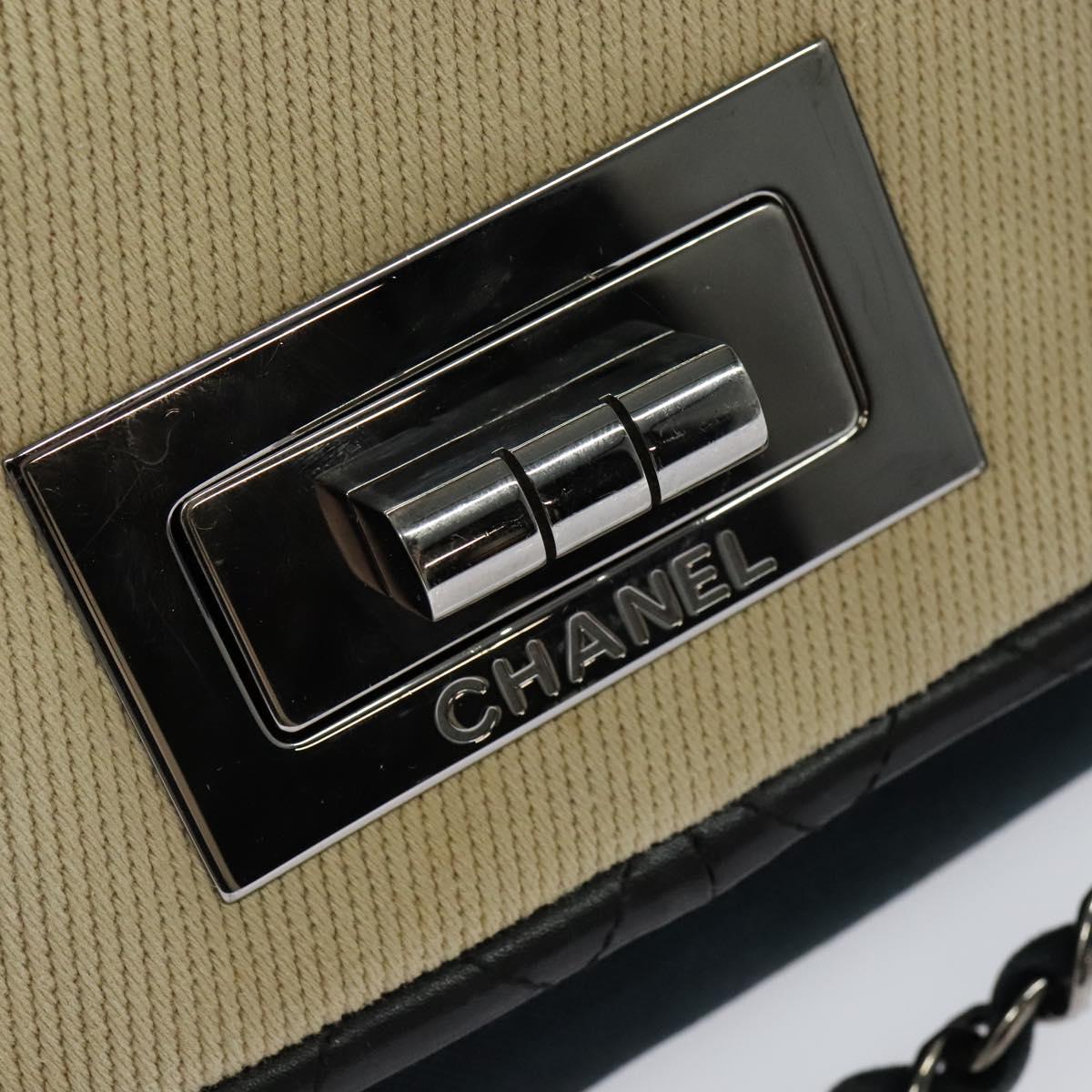Chanel Mademoiselle Canvas Shoulder Bag