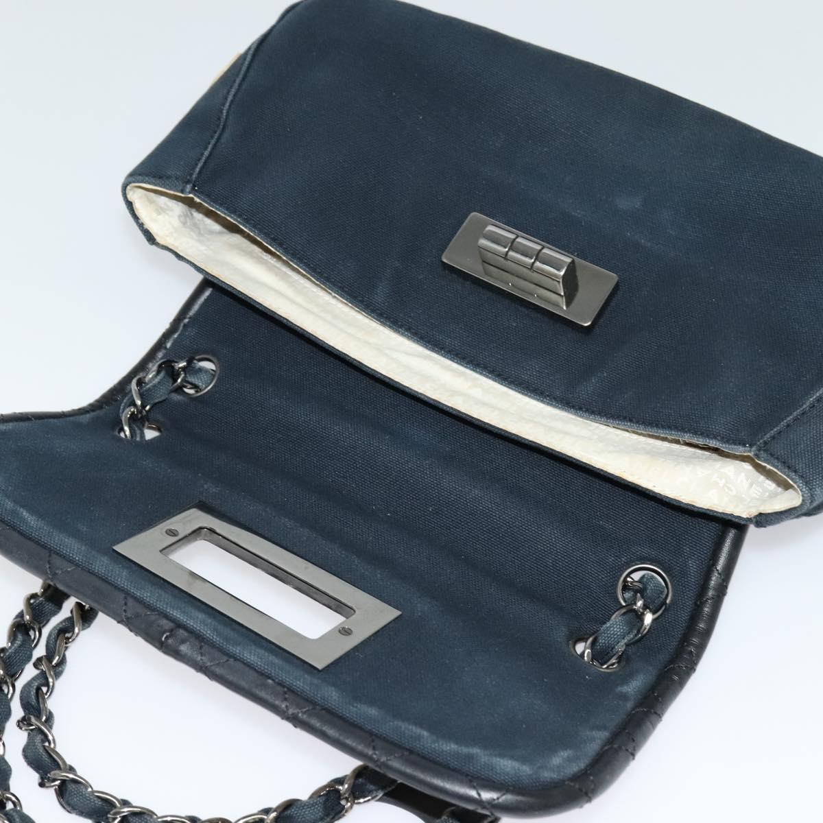 Chanel Mademoiselle Canvas Shoulder Bag