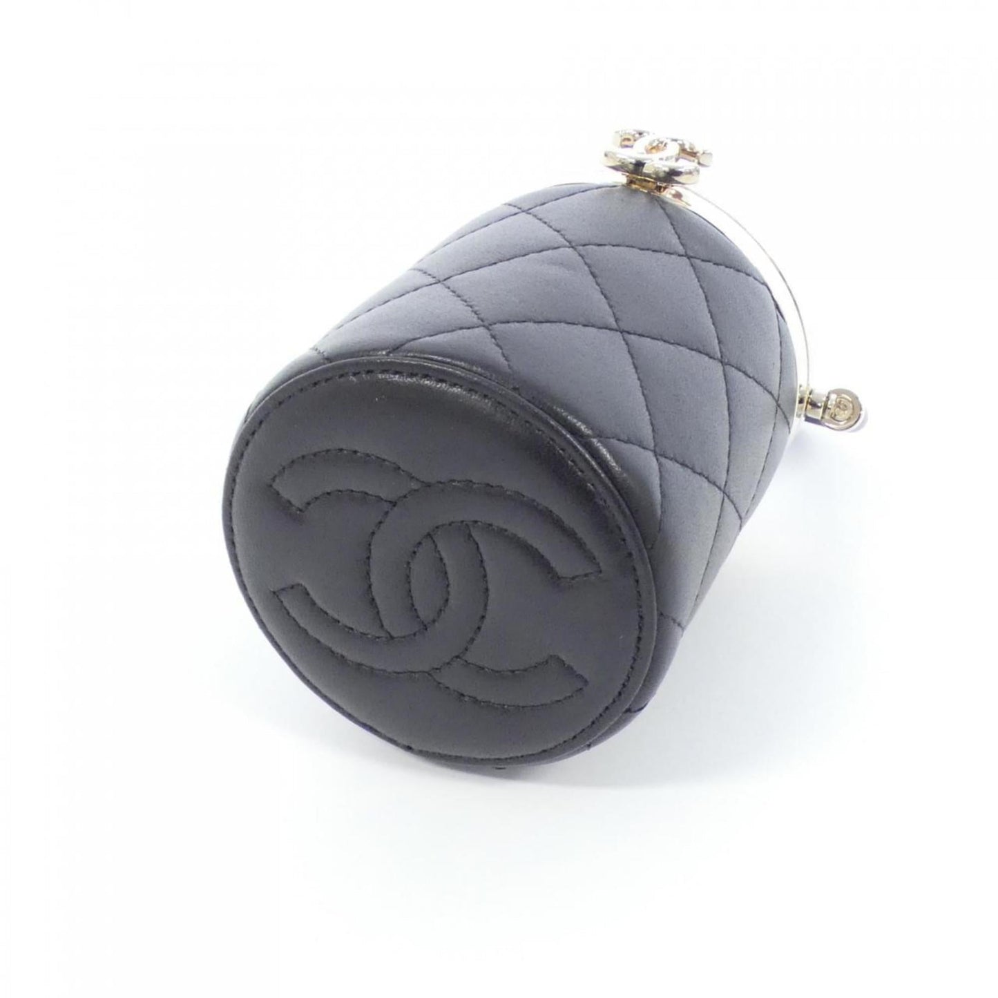 Chanel Leather Handle Bag with Dust Bag