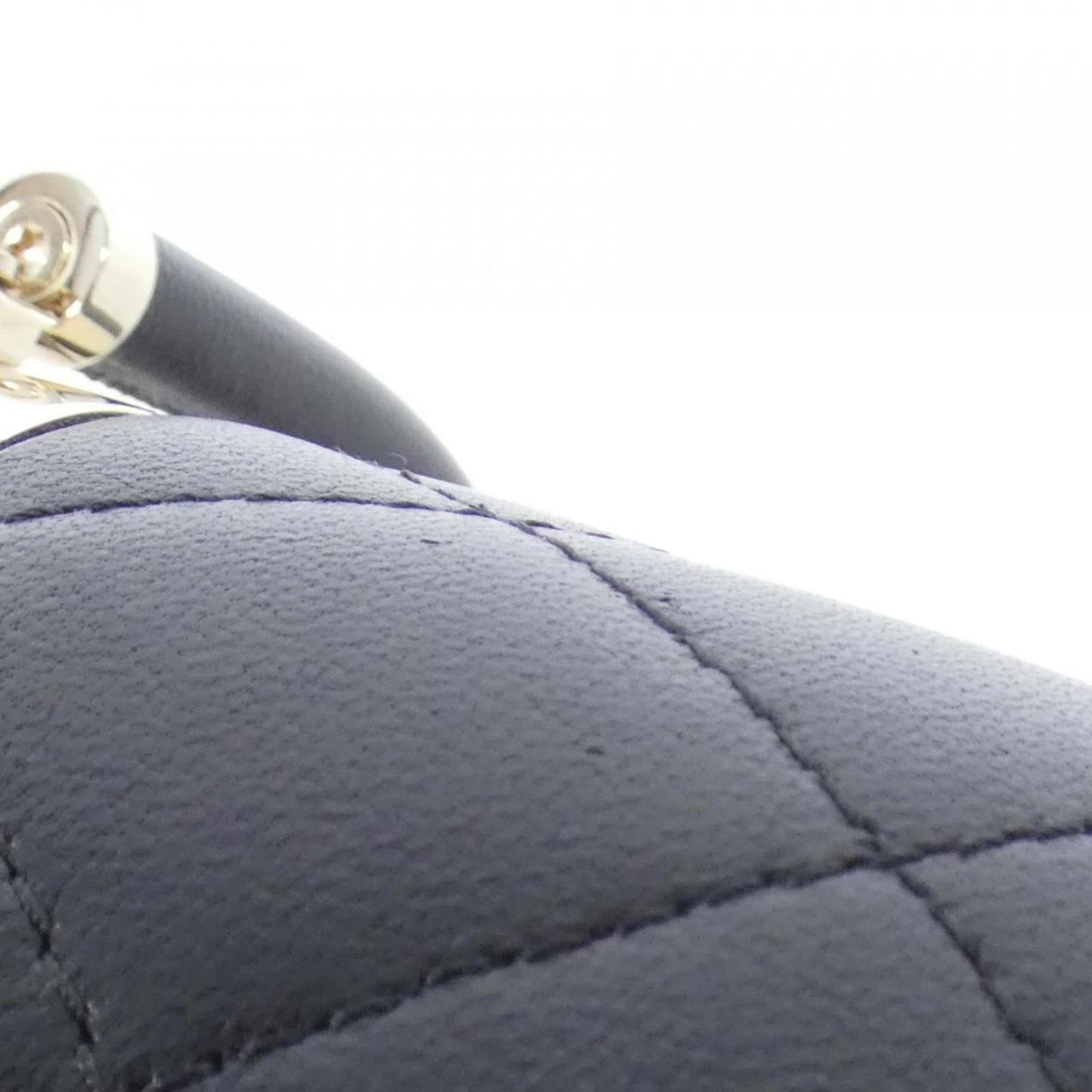 Chanel Leather Handle Bag with Dust Bag