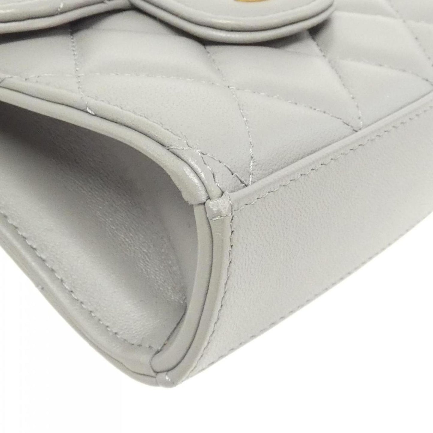 Chanel Leather Handle Bag with Box and Dust Bag