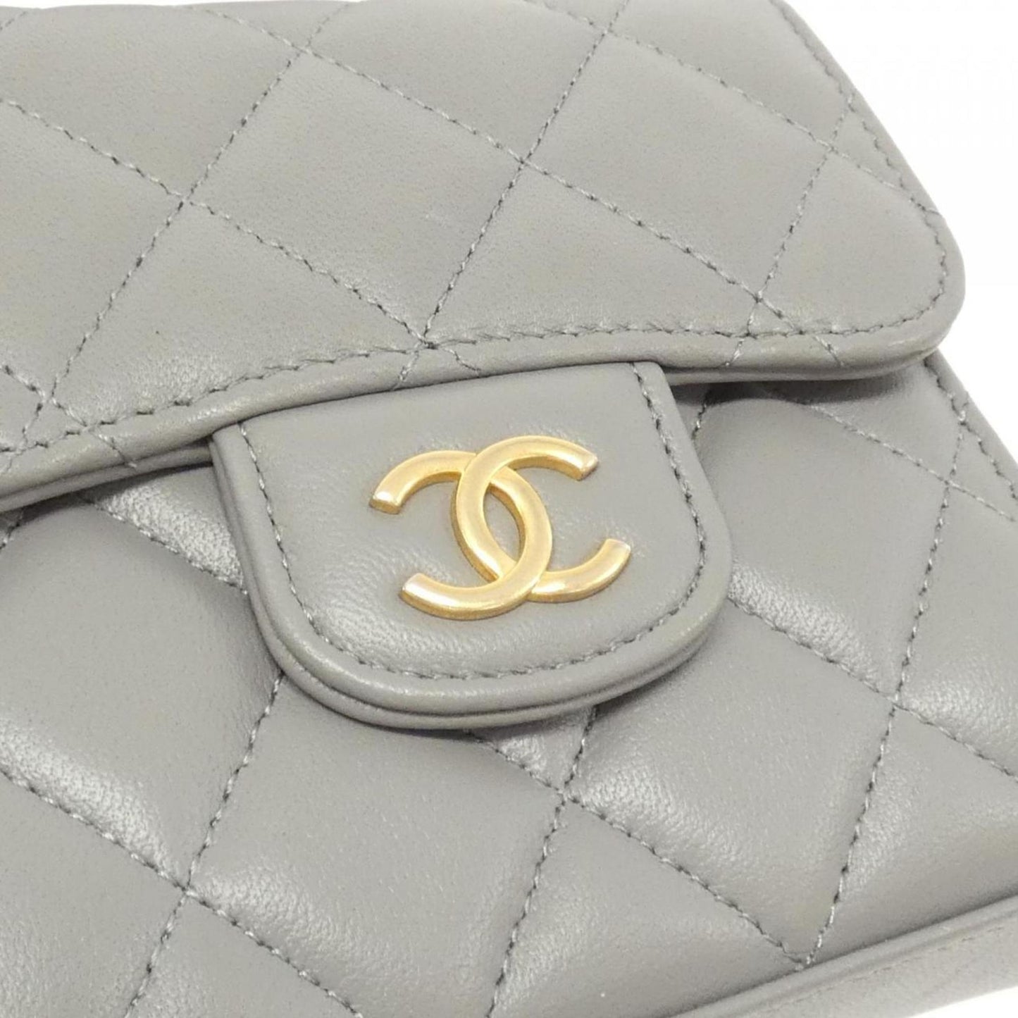 Chanel Leather Handle Bag with Box and Dust Bag