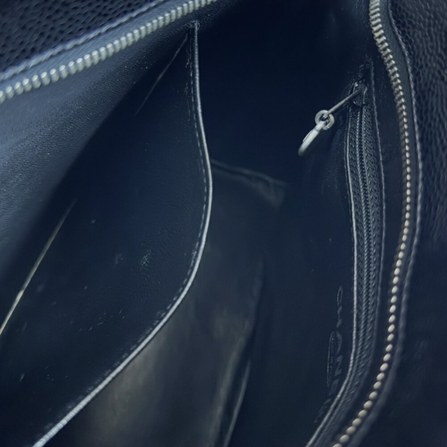 Chanel Leather Medaillon Tote Bag with Minor Wear